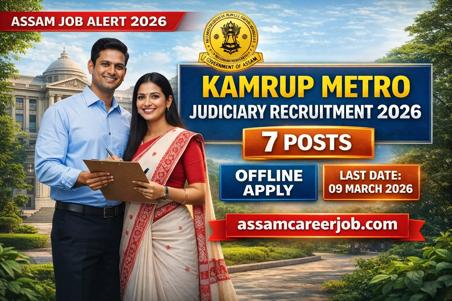 Kamrup Metro Judiciary Recruitment